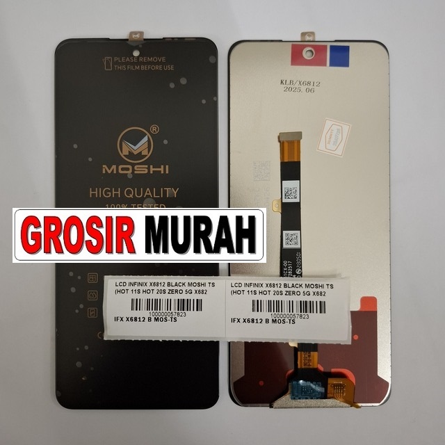 Lcd Infinix X6812 Black Moshi Ts (hot 11s Hot 20s Zero 5g X6827 X6815)