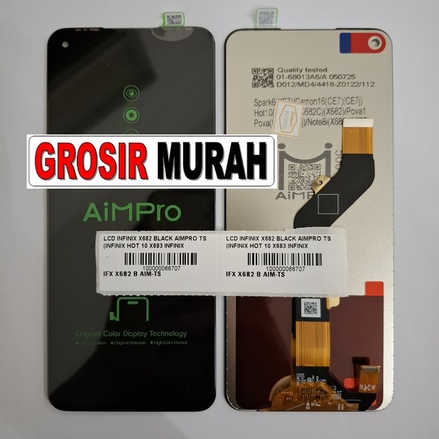 LCD Infinix X682 Aimpro Kompatibel Hot 10, X683, Note 8i