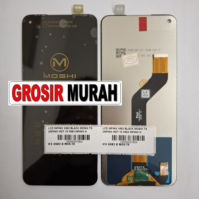 Lcd Infinix X682 Black Moshi Ts (infinix Hot 10 X683 Infinix Note 8i)