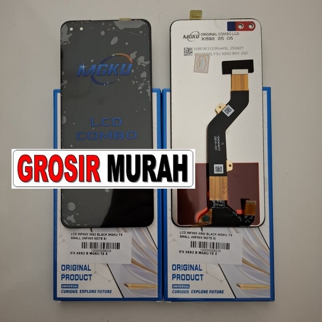 Lcd Infinix X692 Black Mgku Ts Small (infinix Note 8)