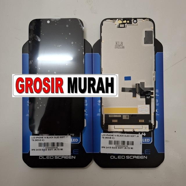 Lcd Iphone 14 Black Oled Soft Jk Ts (move Ic)