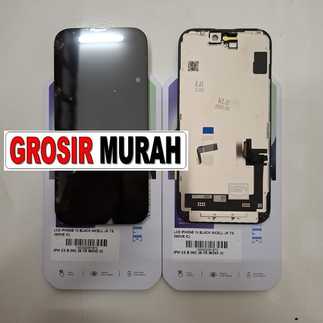 Lcd Iphone 15 Black Incell Jk Ts (move Ic)