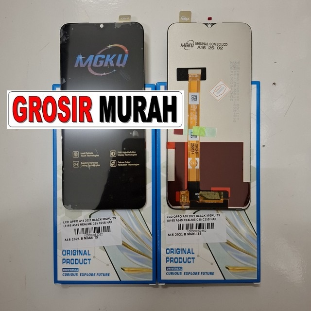 Lcd Oppo A16 2021 Black Mgku Ts (a16s A54s Realme C25 C25s Narzo 50a)