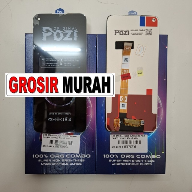 Lcd Oppo A53 2020 Black Org Pozi Ts (A33 2020 A32 A54 4G A55 4G Realme 7I C17)