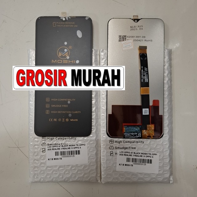 Lcd Oppo A7 Black Moshi Ts (oppo A5s Realme 3 Realme 3i Oppo A12 2020 A15 A11k)