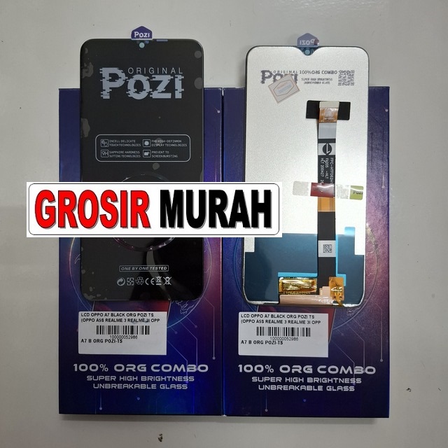 Lcd Oppo A7 Black Org Pozi Ts (oppo A5s Realme 3 Realme 3i Oppo A12 2020 A15 A11k)