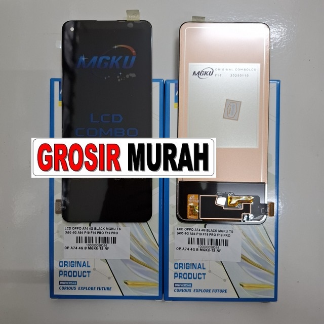 Lcd Oppo A74 4g Black Mgku Ts (a95 4g A94 F19 F19 Pro F19 Pro Plus Reno 7z 5f 6z Realme 7 Pro 8 Pro