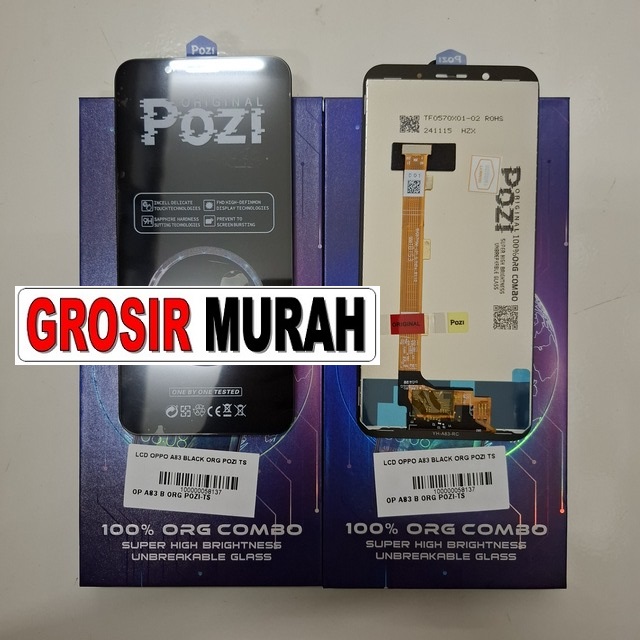 Lcd Oppo A83 Black Org Pozi Ts