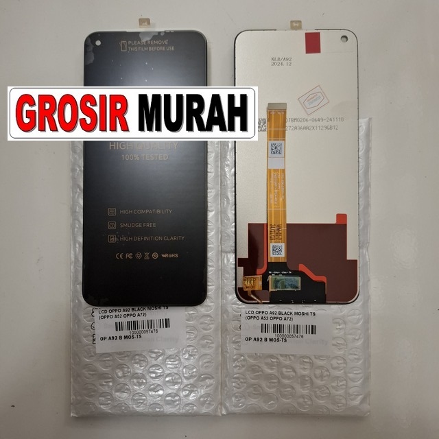 Lcd Oppo A92 Black Moshi Ts (oppo A52 Oppo A72)
