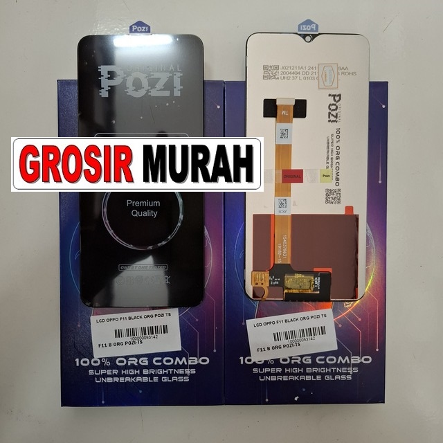 Lcd Oppo F11 Black Org Pozi Ts