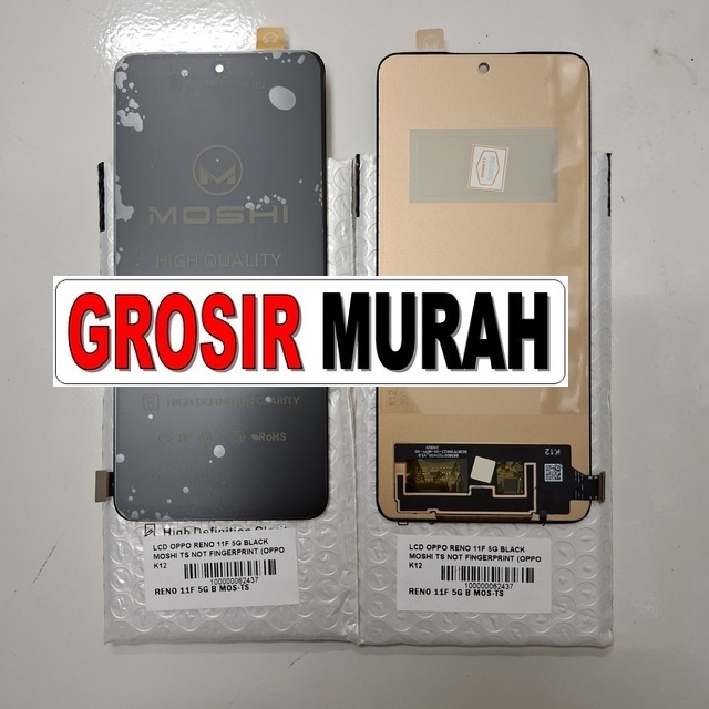 Lcd Oppo Reno 11f 5g Black Moshi Ts Not Fingerprint (oppo K12 Oneplus Nord Ce4)