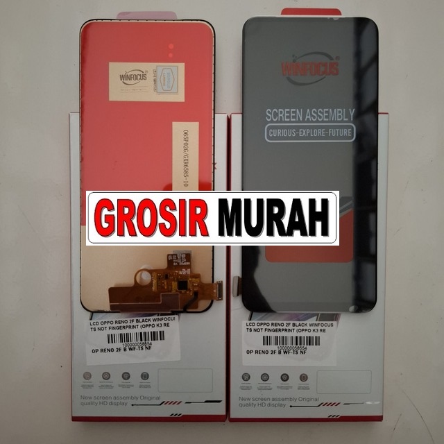Lcd Oppo Reno 2f Black Winfocus Ts Not Fingerprint (oppo K3 Reno 2z Realme X)