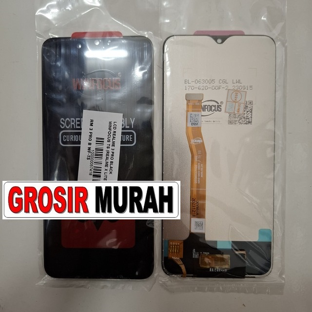 Lcd Realme 3 Pro Black Winfocus Ts (realme X Lite)