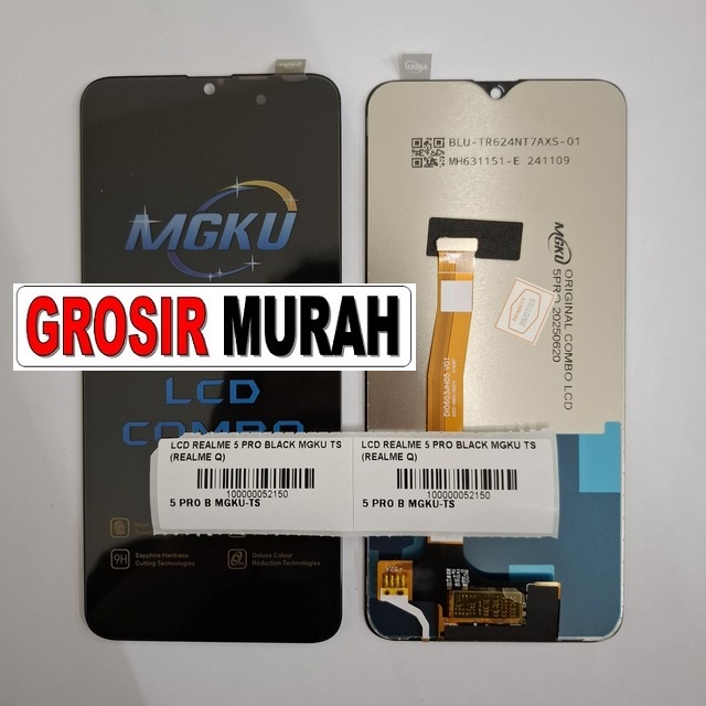 Lcd Realme 5 Pro Black Mgku Ts (realme Q)