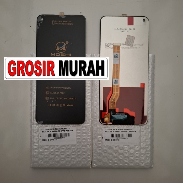 Lcd Realme 8i Black Moshi Ts (realme 9i Narzo 50 Oppo A96 4g K10)