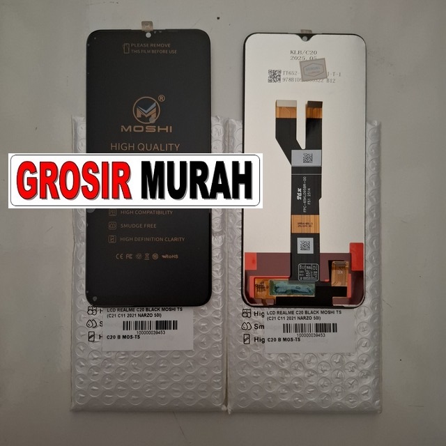 Lcd Realme C20 Black Moshi Ts (c21 C11 2021 Narzo 50i)