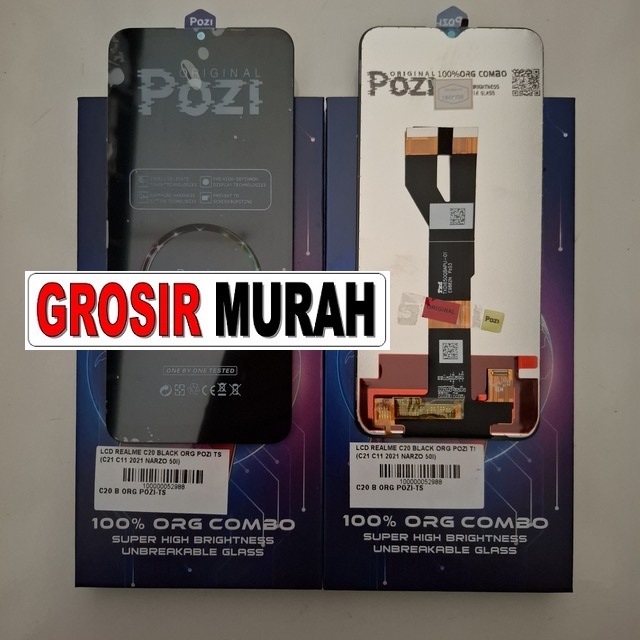 Lcd Realme C20 Black Org Pozi Ts (c21 C11 2021 Narzo 50i)