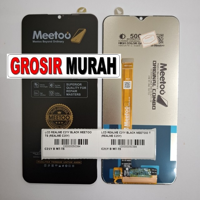 Lcd Realme C21y Black Meetoo Ts (realme C25y)