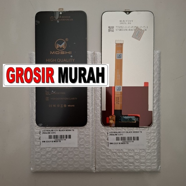 Lcd Realme C21y Black Moshi Ts (realme C25y)