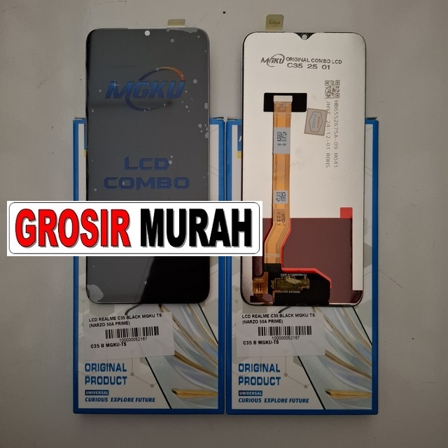 Lcd Realme C35 Black Mgku Ts (narzo 50a Prime)