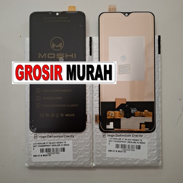Lcd Realme Xt Black Moshi Ts Not Fingerprint (realme X2 Reno Z)