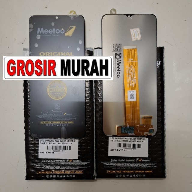 Lcd Samsung A022 Black Meetoo Ts (a125 A12 M022 A02 M02 A127 A326 M326 M127 F127)