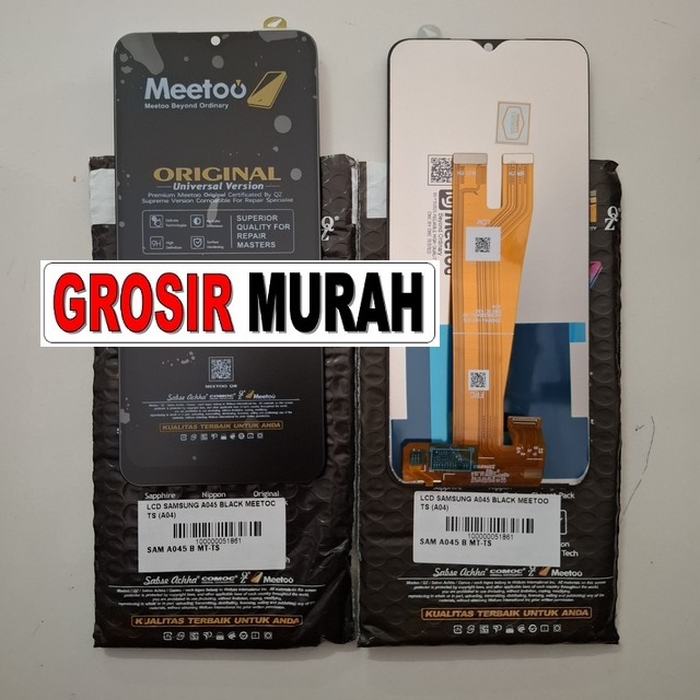 Lcd Samsung A045 Black Meetoo Ts (a04)