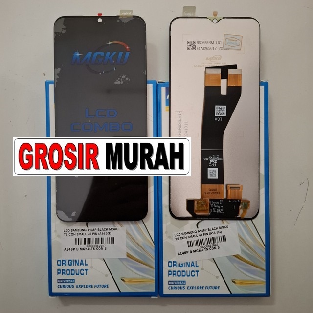 Lcd Samsung A146p Black Mgku Ts Con Small 40 Pin (a14 5g)