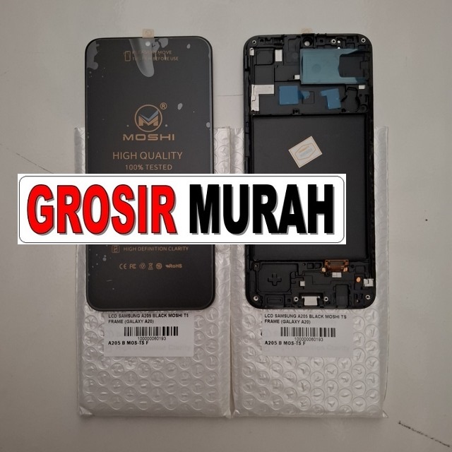 Lcd Samsung A205 Black Moshi Ts Frame (Galaxy A20)