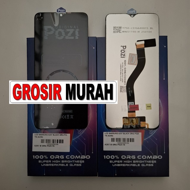 Lcd Samsung A207 Black Org Pozi Ts (a20s)