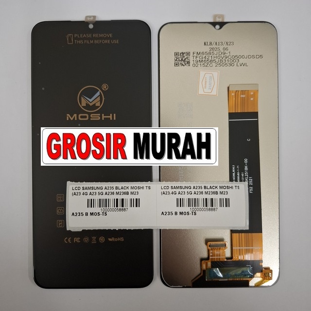 Lcd Samsung A235 Black Moshi Ts (a23 4g A23 5g A236 M236b M23 5g M336 M33 5g A135 A13 4g)