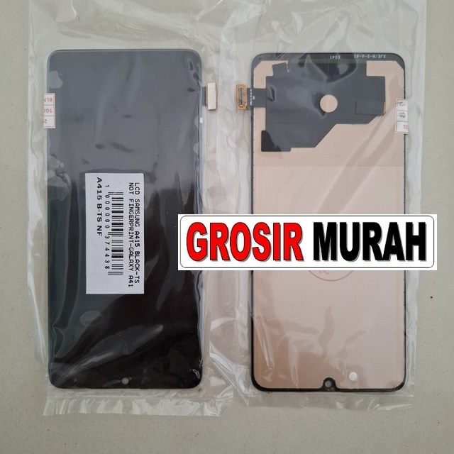 Lcd Samsung A415 Black Ts Not Fingerprint (galaxy A41)