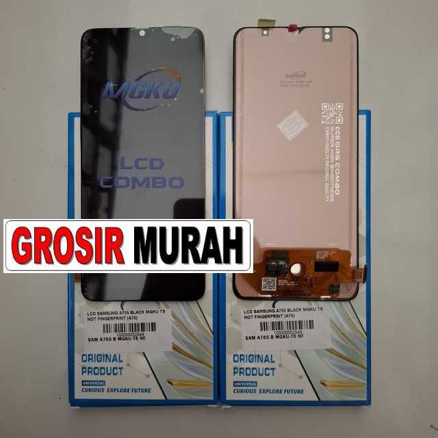 Lcd Samsung A705 Black Mgku Ts Not Fingerprint (a70)