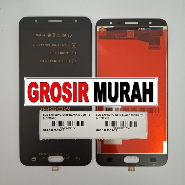 Lcd Samsung G610 Black Moshi Ts (j7 Prime)