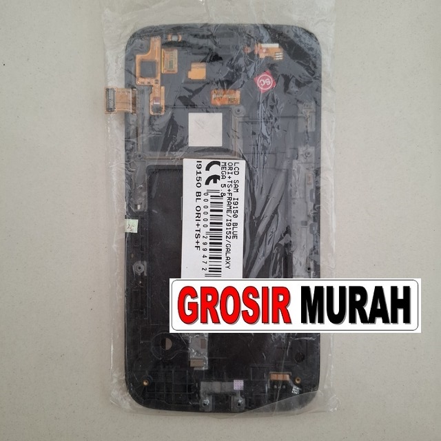 Lcd Samsung I9150 Blue Ori Ts Frame (i9152 Galaxy Mega 5.8)