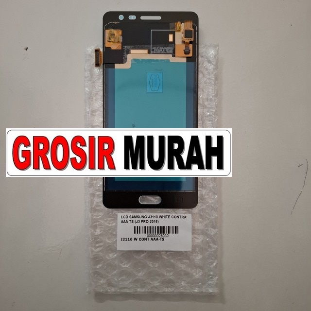 Lcd Samsung J3110 White Contras Aaa Ts (j3 Pro 2016)