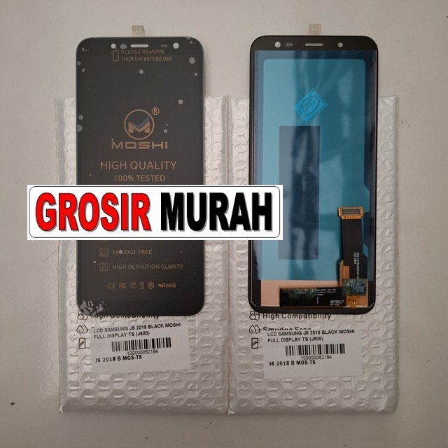 Lcd Samsung J6 2018 Black Moshi Full Display Ts (j600)