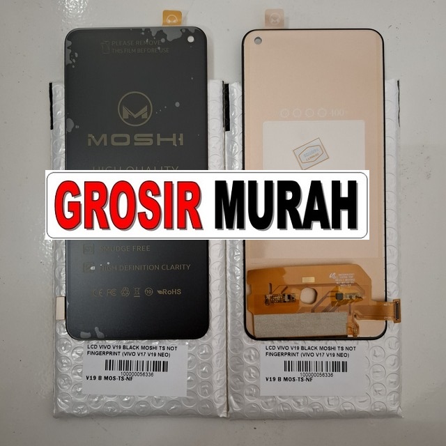 Lcd Vivo V19 Black Moshi Ts Not Fingerprint (vivo V17 V19 Neo)
