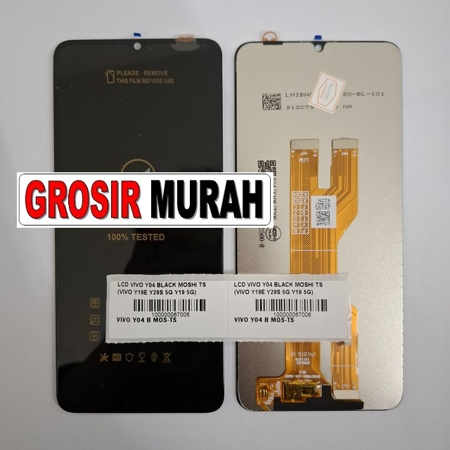 LCD Vivo Y04 Moshi Kompatibel Y19E, Y29S 5G, Y19 5G