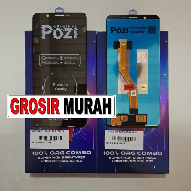 Lcd Vivo Y71 Black Org Pozi Ts
