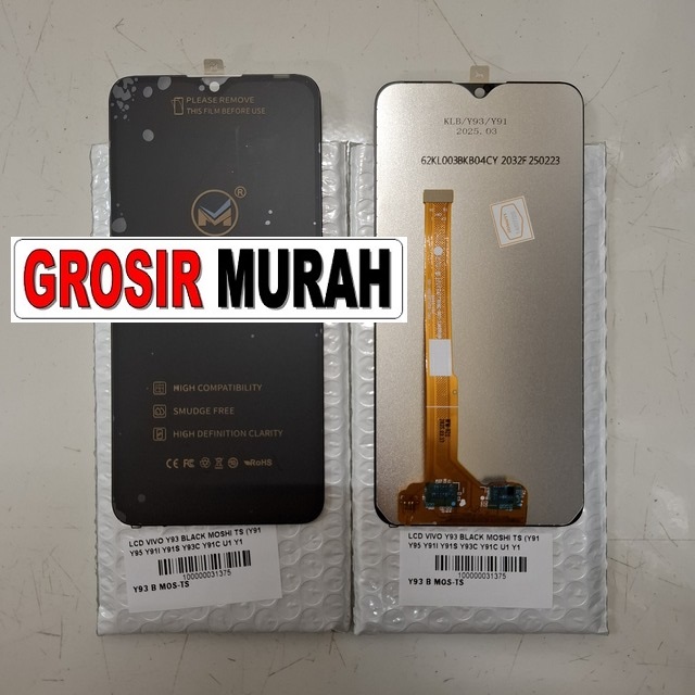 Lcd Vivo Y93 Black Moshi Ts (y91 Y95 Y91i Y91s Y93c Y91c U1 Y1s Y93s)