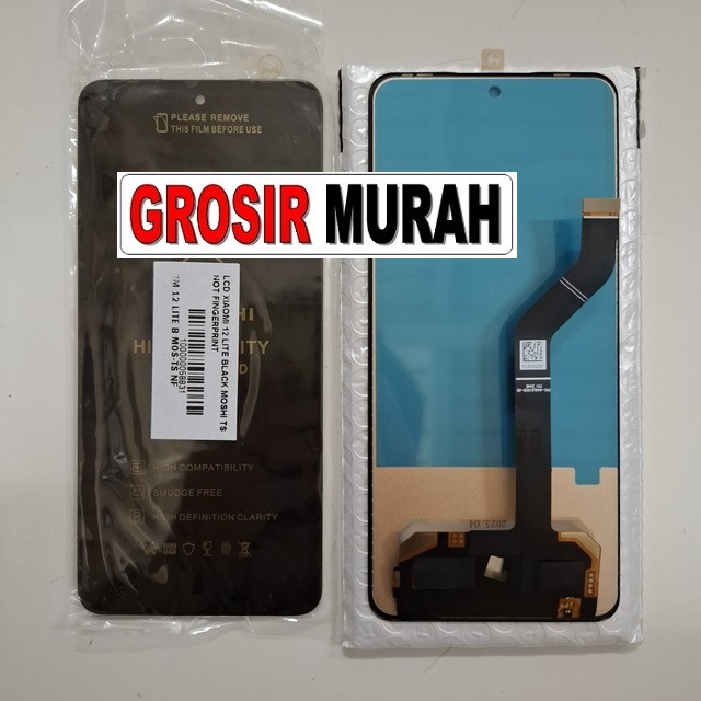 Lcd Xiaomi 12 Lite Black Moshi Ts Not Fingerprint