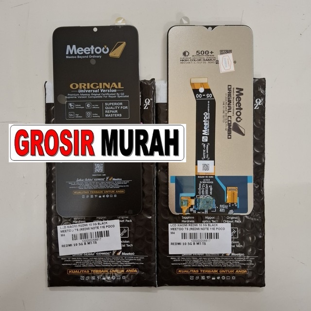 Lcd Xiaomi Redmi 10 5g Black Meetoo Ts (redmi Note 11e Poco M4 5g Poco M5 Redmi 11 Prime)