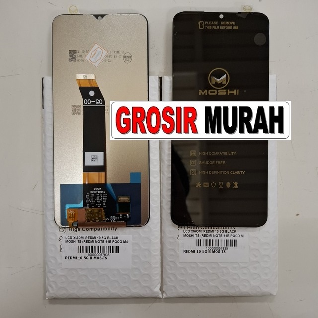 Lcd Xiaomi Redmi 10 5g Black Moshi Ts (redmi Note 11e Poco M4 5g Poco M5)