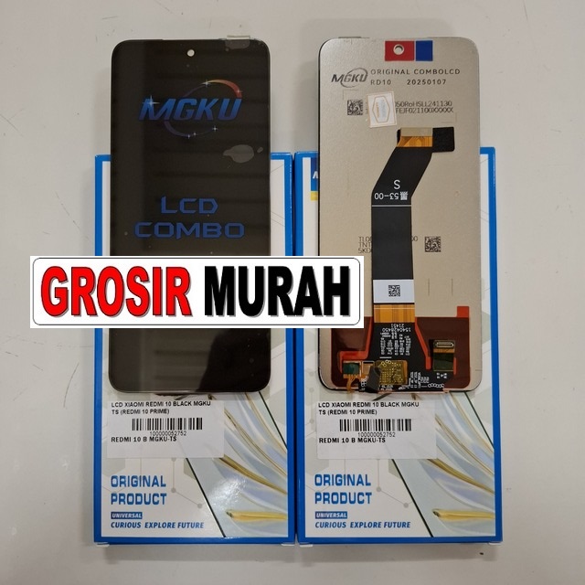 Lcd Xiaomi Redmi 10 Black Mgku Ts (redmi 10 2022 Redmi 10 Prime)