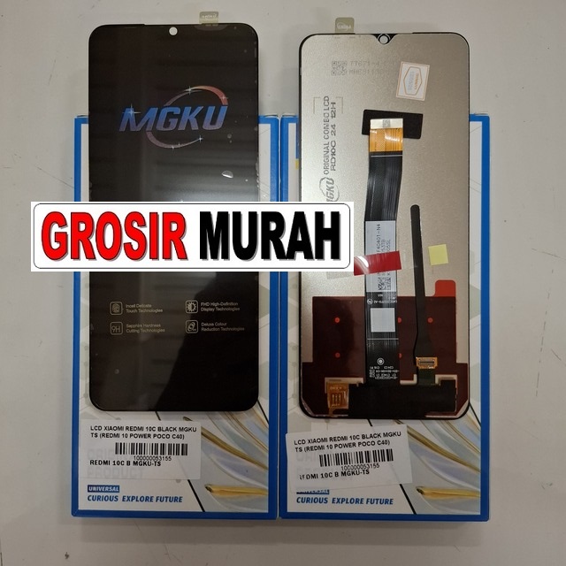 Lcd Xiaomi Redmi 10c Black Mgku Ts (redmi 10 Power Poco C40)