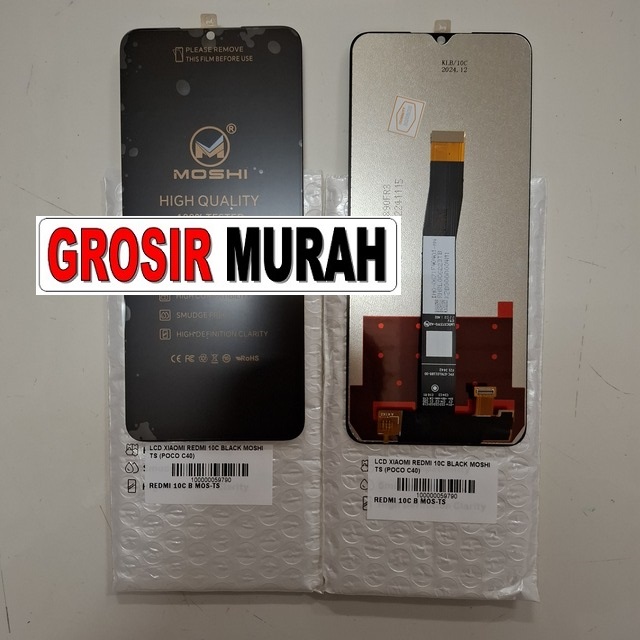 Lcd Xiaomi Redmi 10c Black Moshi Ts (poco C40)
