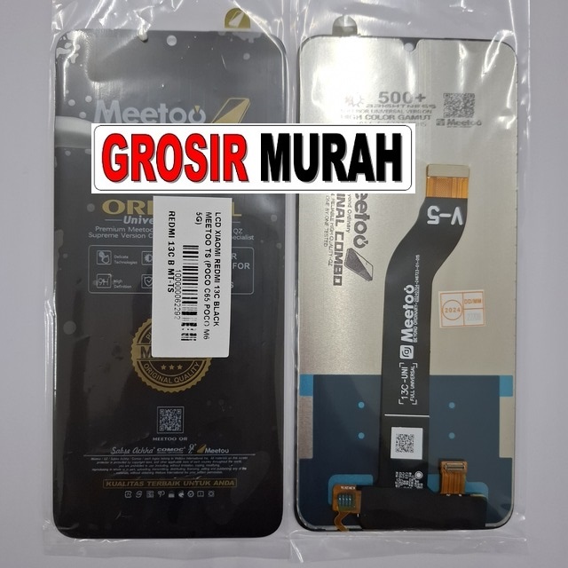 Lcd Xiaomi Redmi 13c Black Meetoo Ts (poco C65 Poco M6 5g)