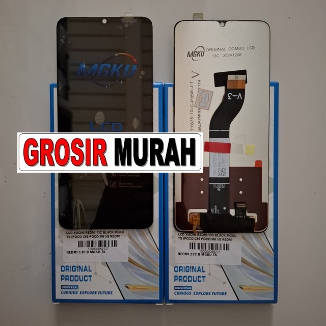 Lcd Xiaomi Redmi 13c Black Mgku Ts (poco C65 Poco M6 5g Redmi 13r)