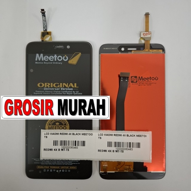 Lcd Xiaomi Redmi 4x Black Meetoo Ts